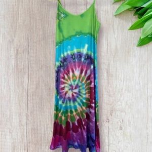 Tie Dye Maxi Dress - XS